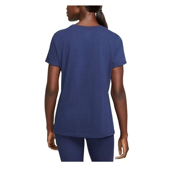 Nike Women's Blue Dry Logo Training T-Shirt blue size S - Picture 3 of 9